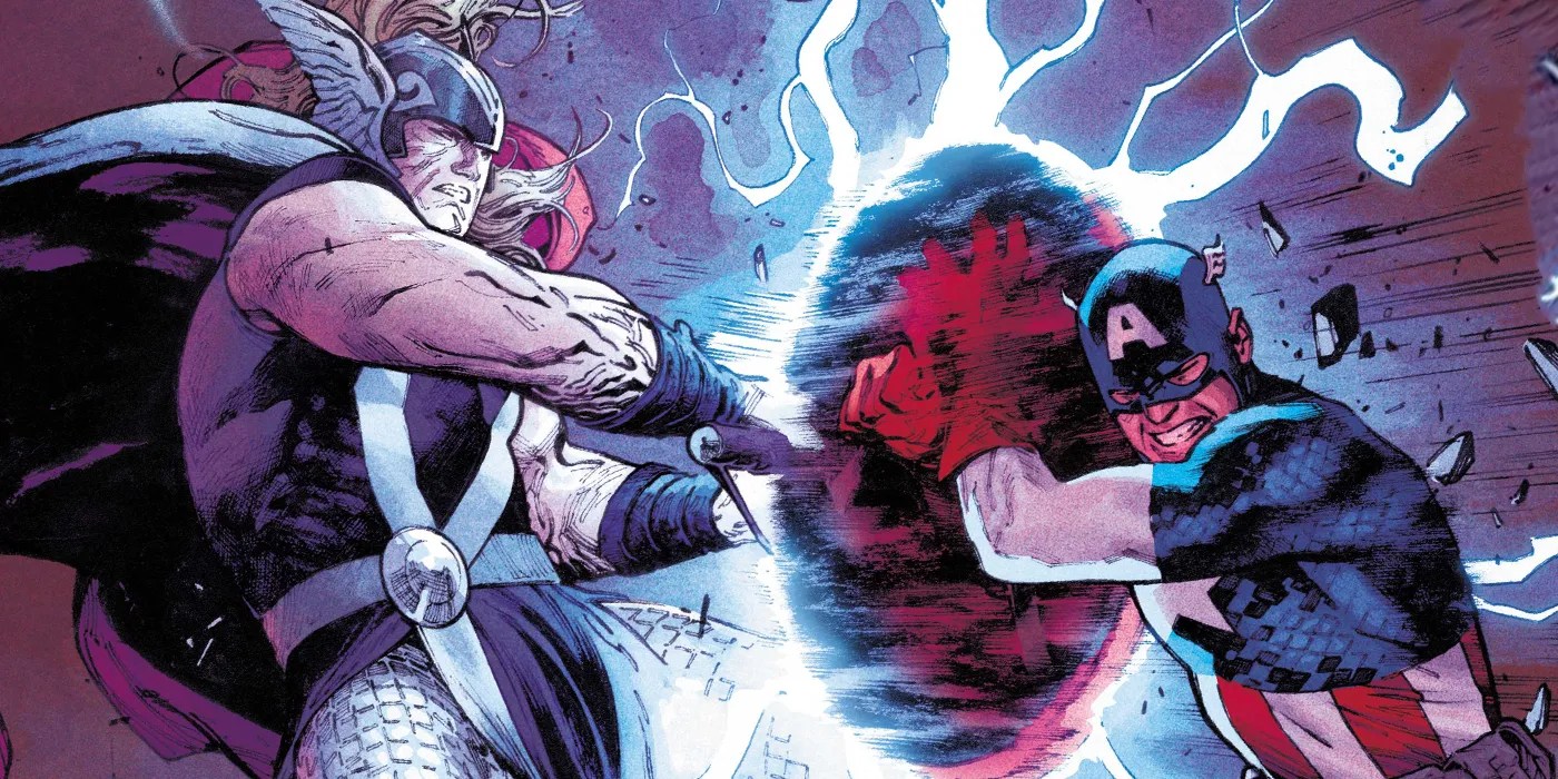 Marvel Confirms Captain America's Shield Can Stop Thor's Hammer
