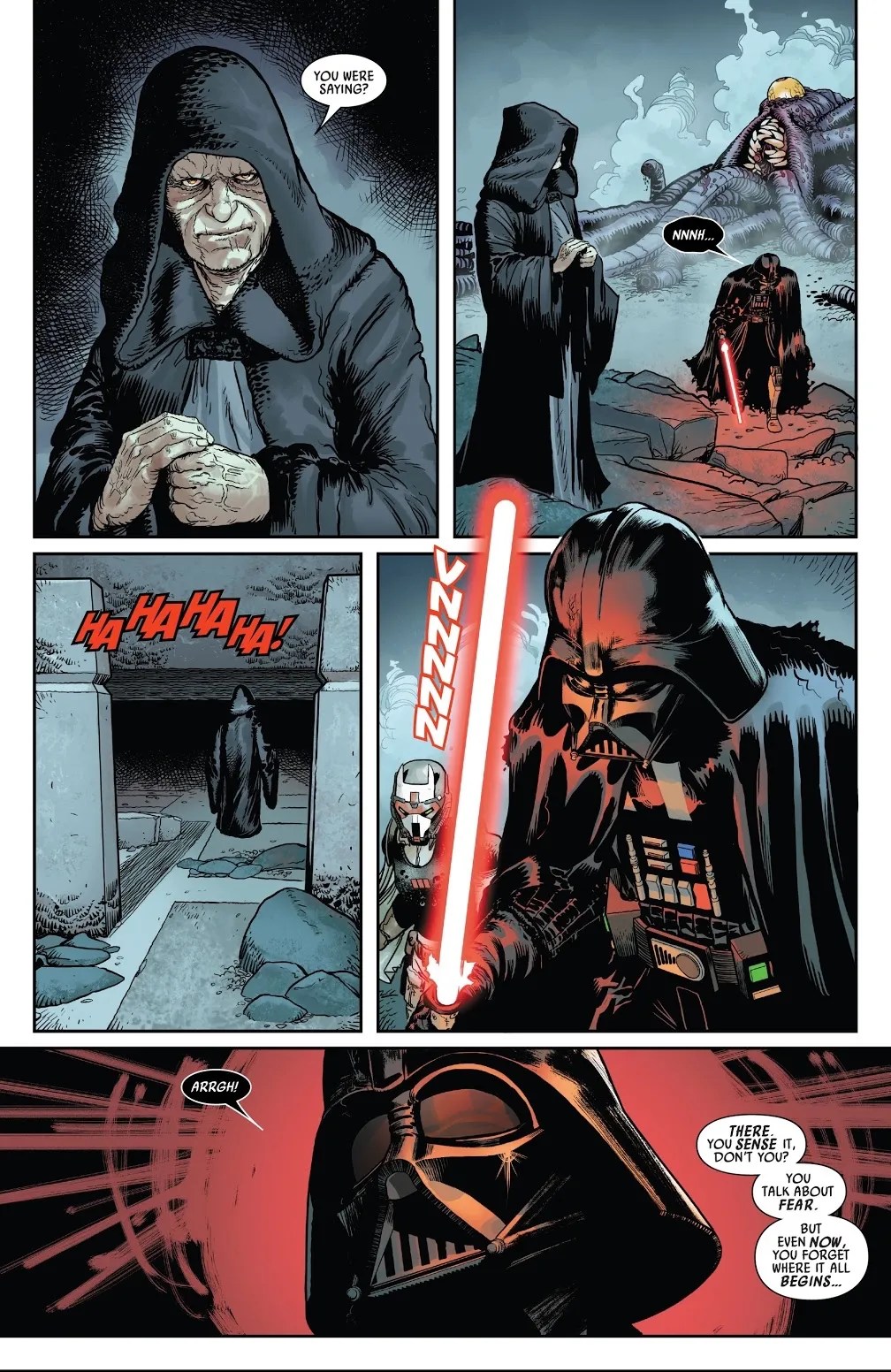 Darth Vader's Attempt To Kill Palpatine Was Absolutely Pathetic