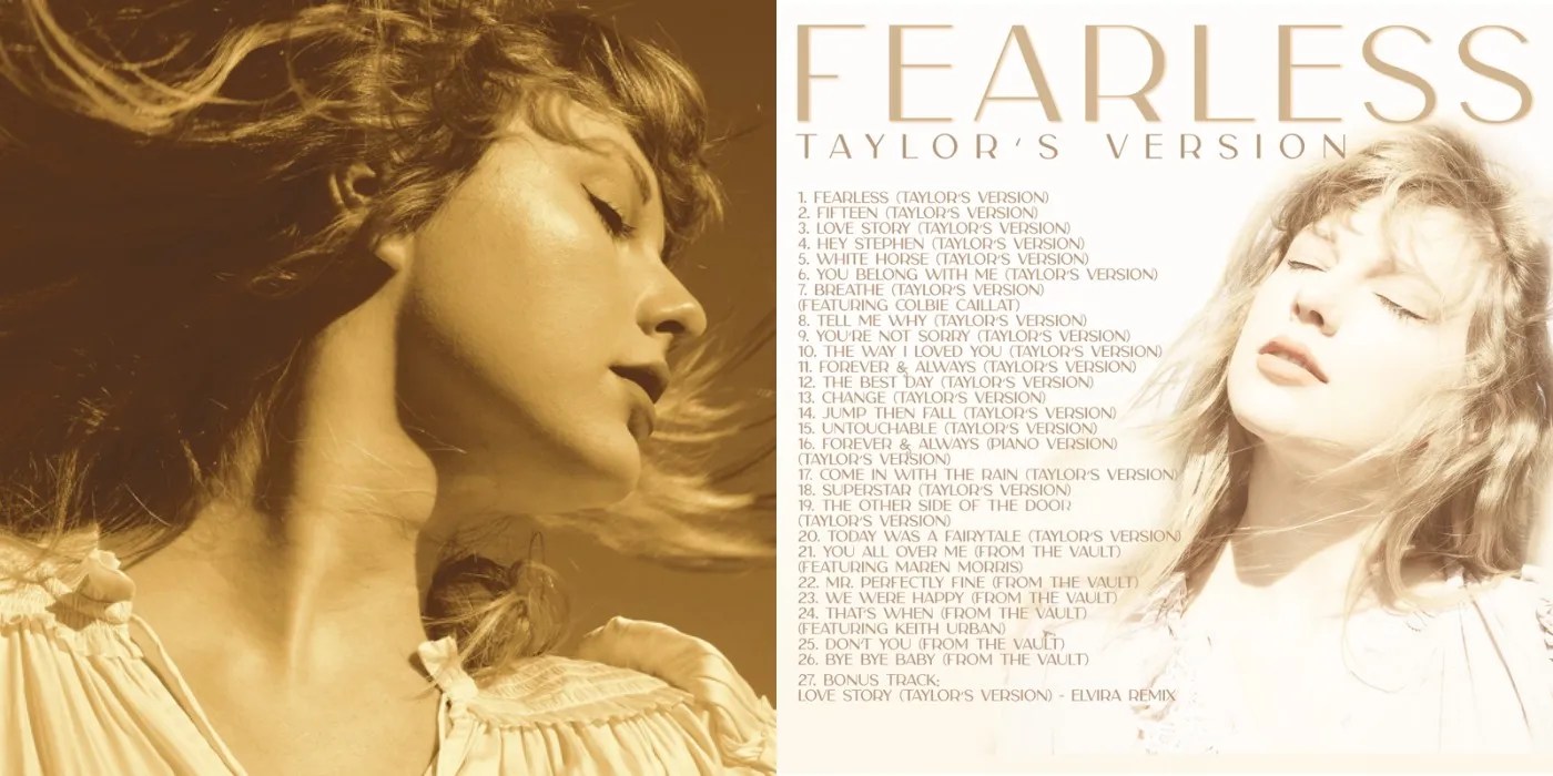 Fearless (Taylor's Version) The Best Tracks From The Vault, Ranked