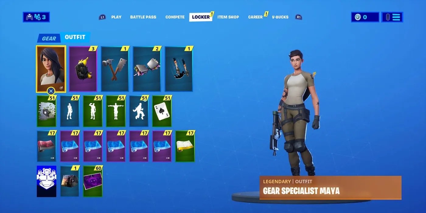 Fortnite How to Find Out How Much Your Locker Cost