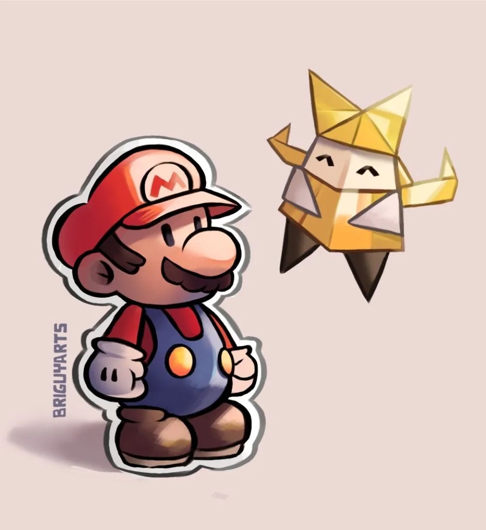 Arts & Crafts 10 Adorable Pieces Of Paper Mario Fan Art That Nintendo