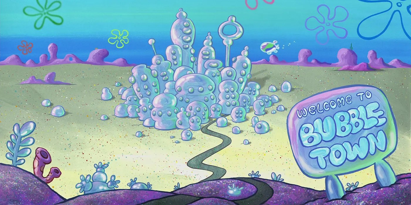 SpongeBob SquarePants' Underwater Map All Locations Explained