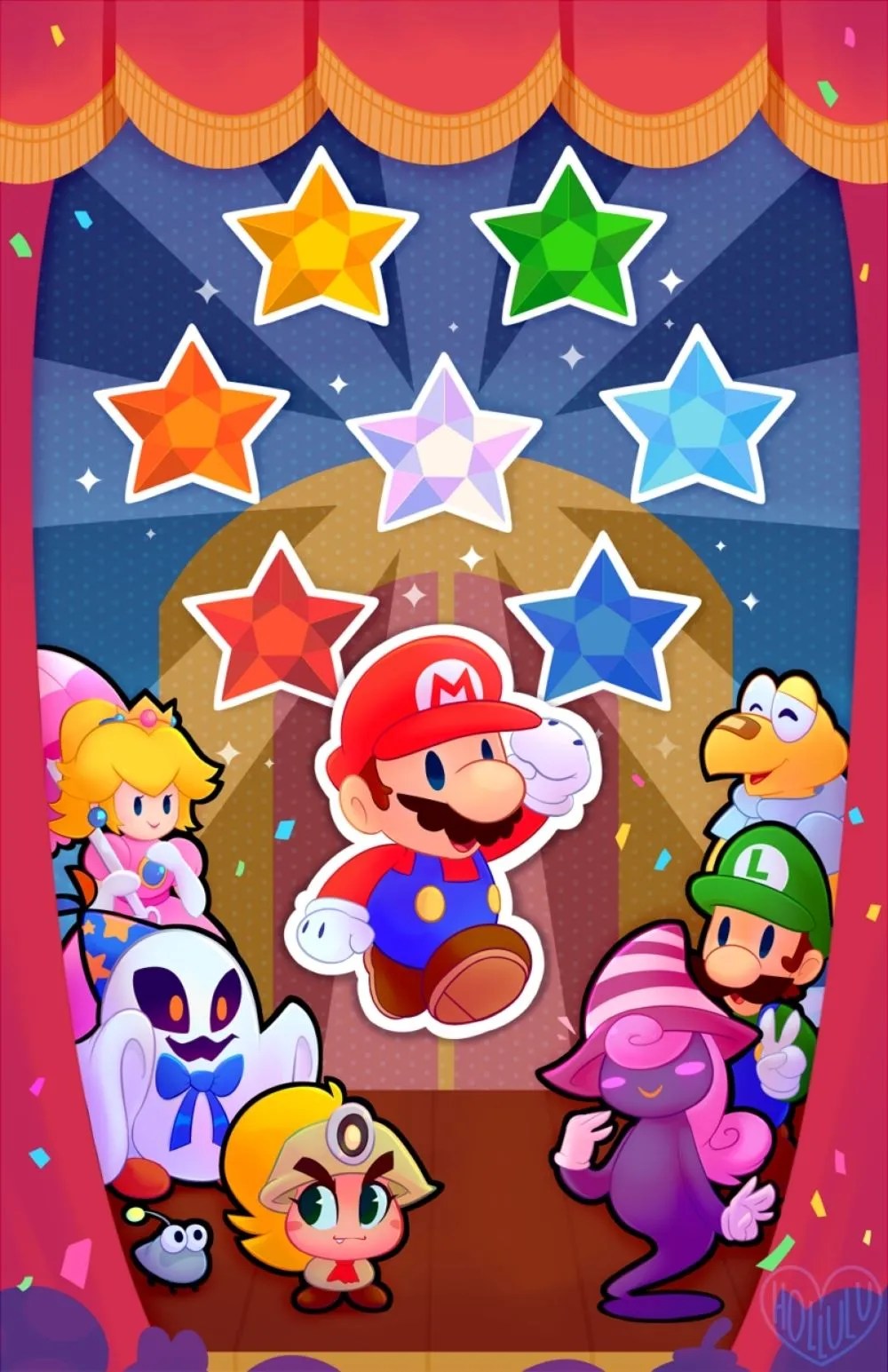 Arts & Crafts 10 Adorable Pieces Of Paper Mario Fan Art That Nintendo