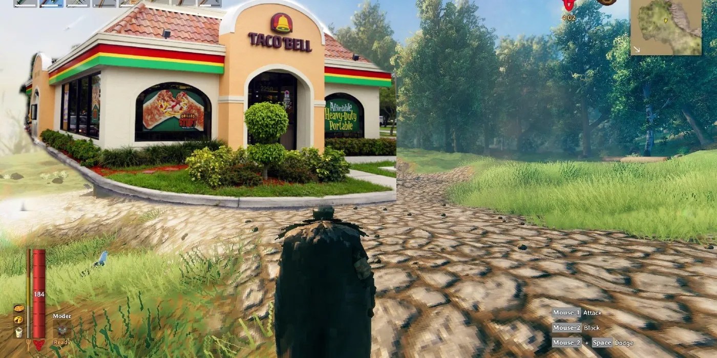 Valheim Player Builds A Taco Bell In Game, Serving Neck Nachos