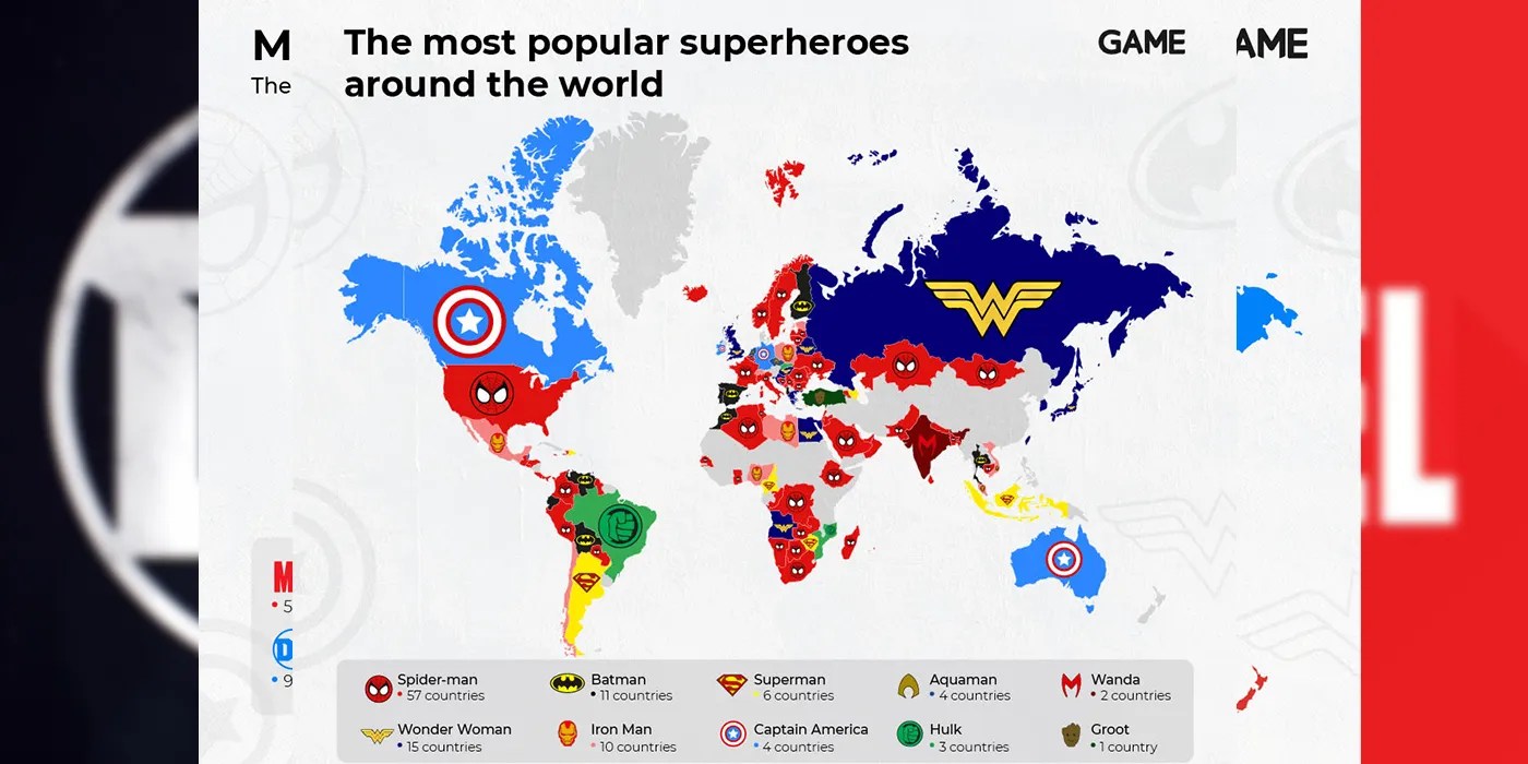 Marvel Is More Popular Than DC According To New Study