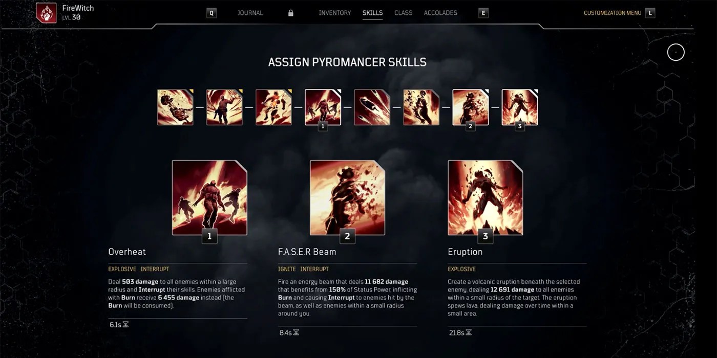 Outriders' Fire Witch Build Explained