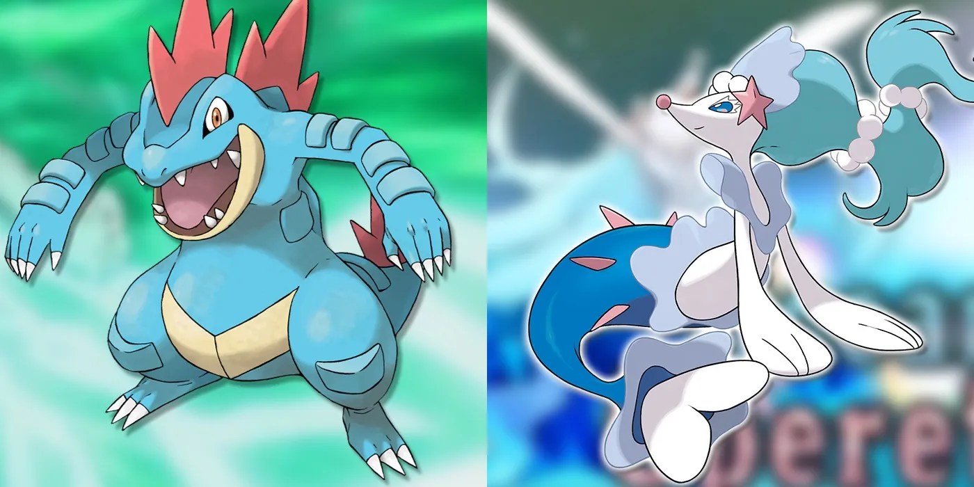 Pokémon Every Water Starter's Final Evolution, Ranked