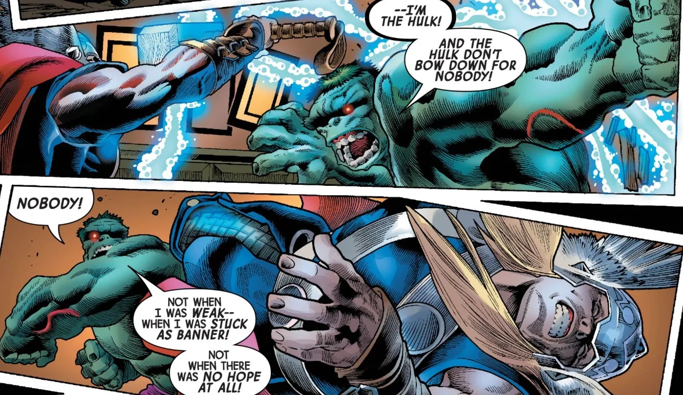 Hulk vs Thor Rematch Settles Whos the Strongest Avenger