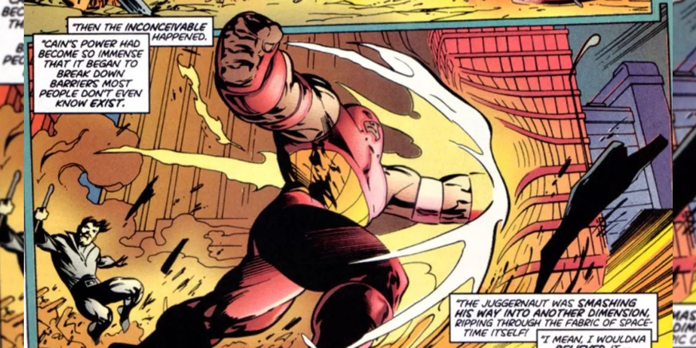 Juggernaut's Most Powerful Form Can Shatter the Infinity Stones