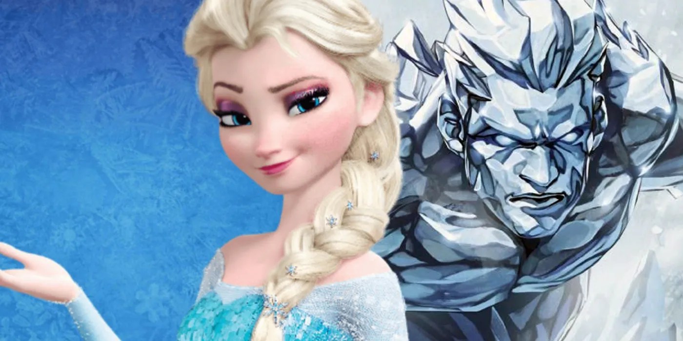 The XMen's Iceman Is Way More Powerful Than Frozen's Elsa