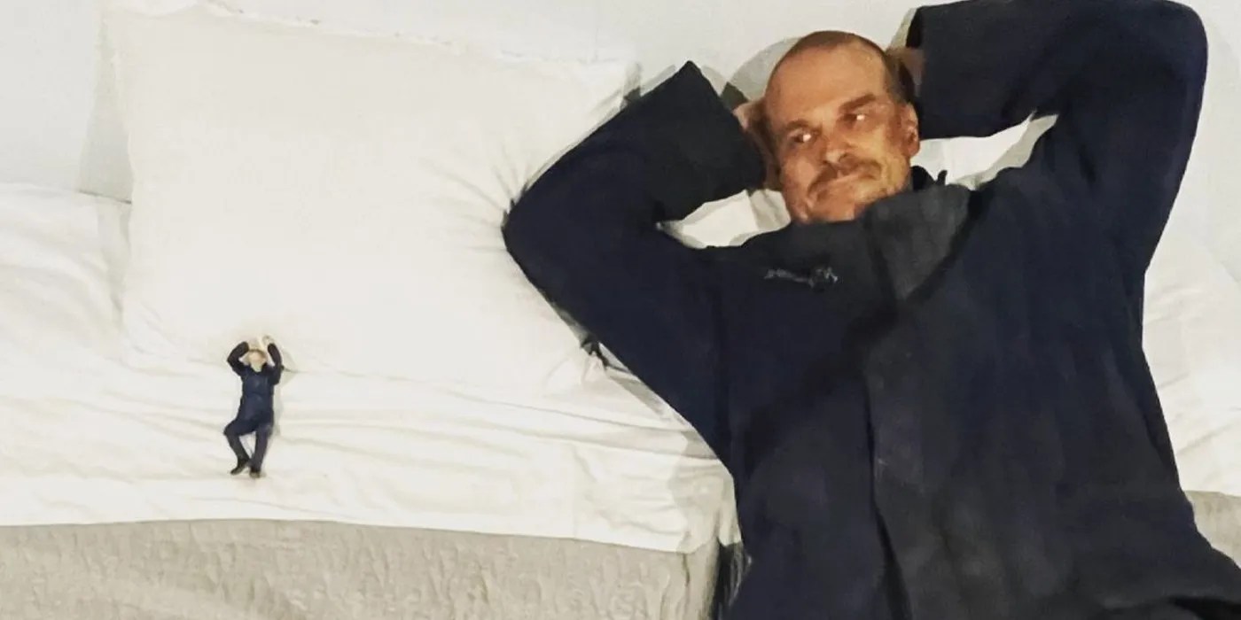 Stranger Things Season 4 BTS Image Shows Hopper As Russian Captive