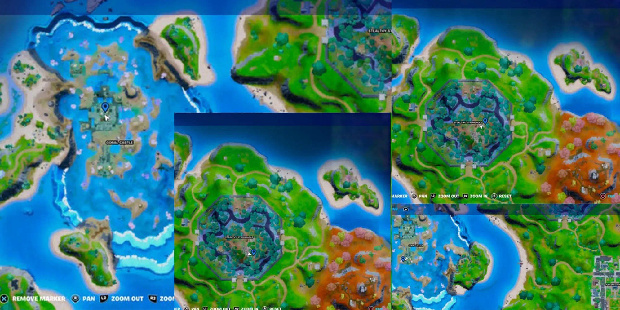 Fortnite How to Raid An Artifact (Stealthy Stronghold & Coral Castle)