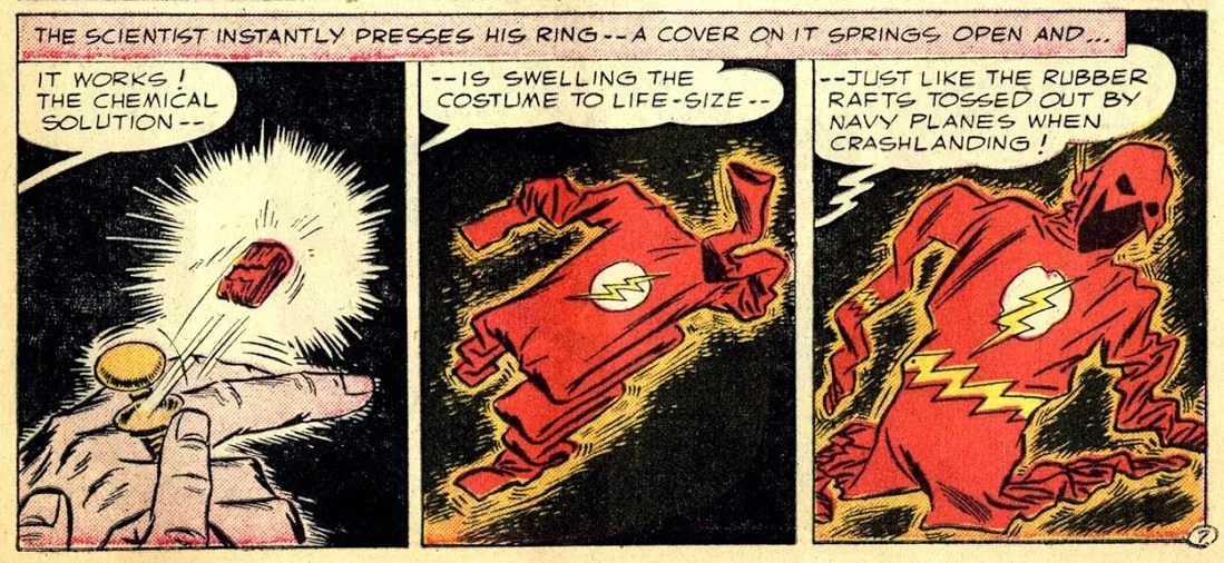 How Does The Flash’s Suit Fit Into His Ring?