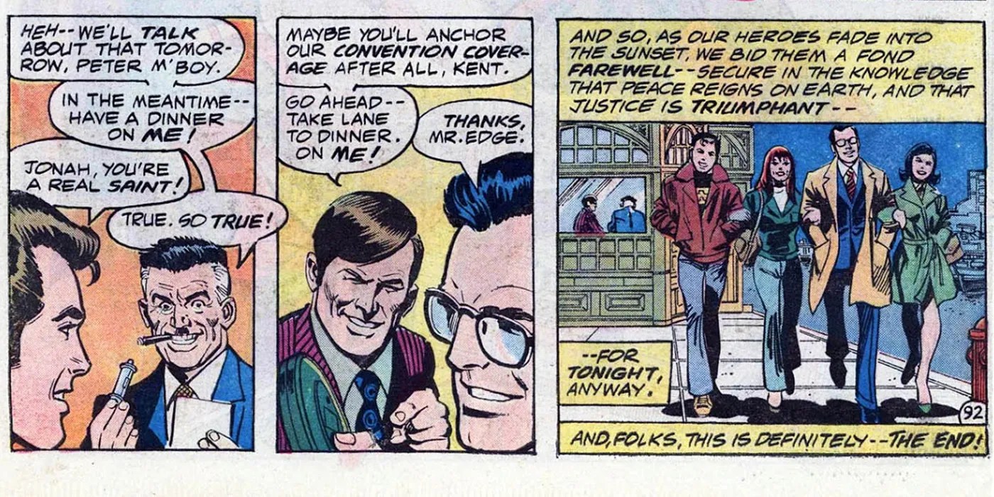 Superman Once Went on A Double Date With SpiderMan