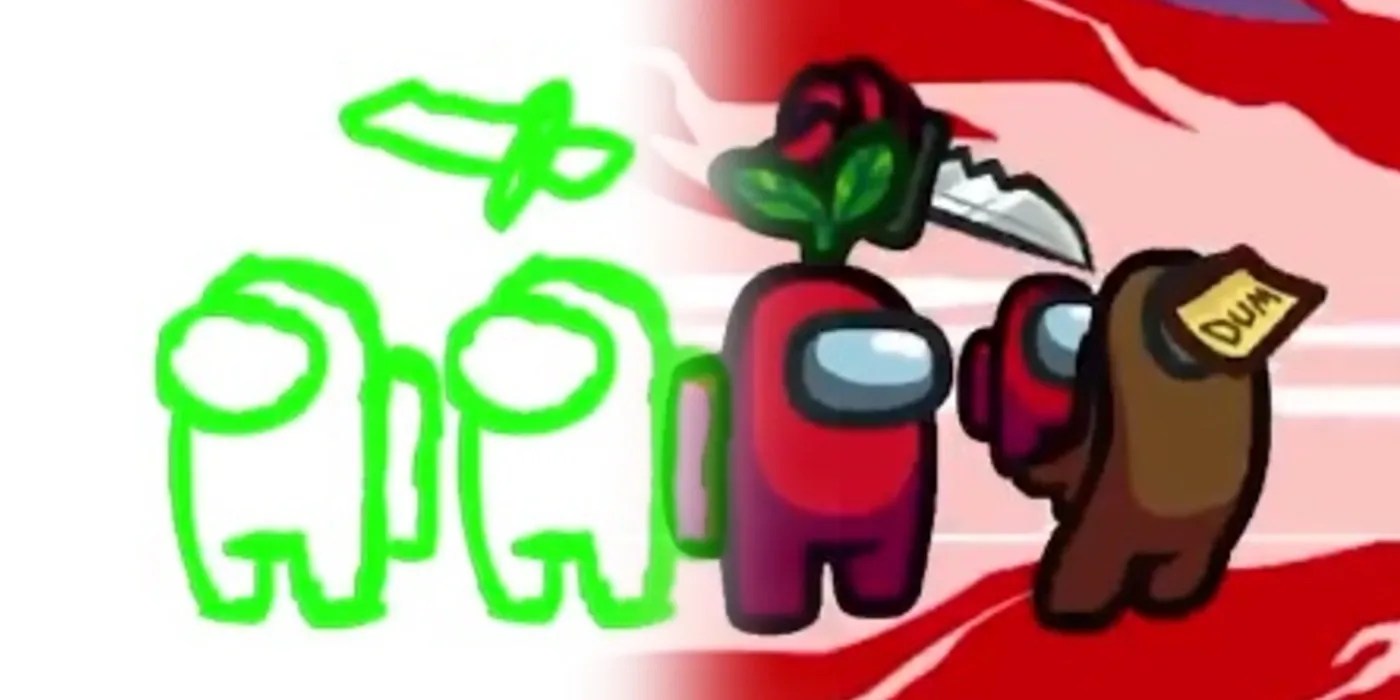 Among Us' Original Impostor Kill Animation Concept Revealed By Devs