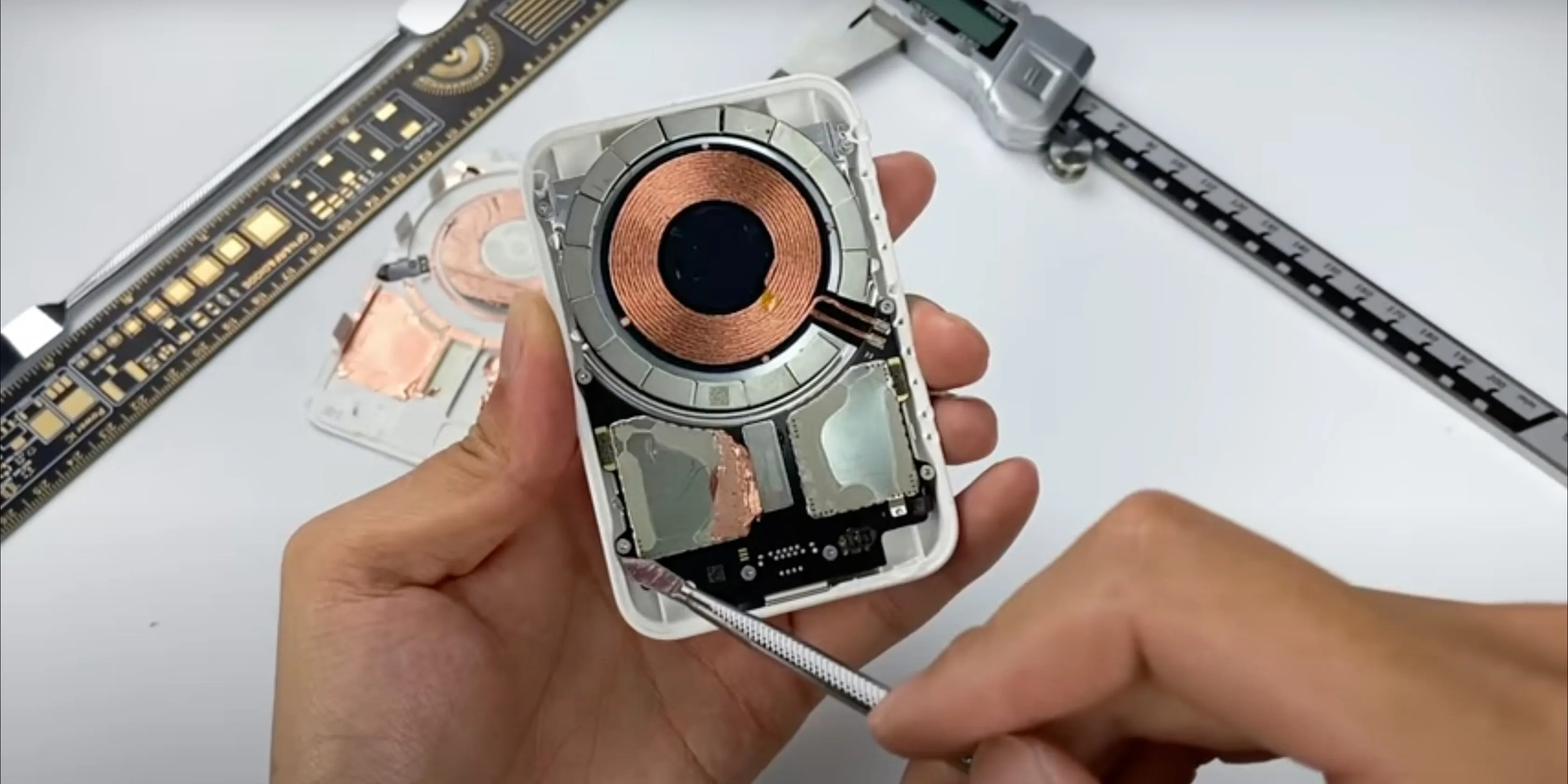 Take A Look Inside Apple's MagSafe Battery Pack & See How It Works