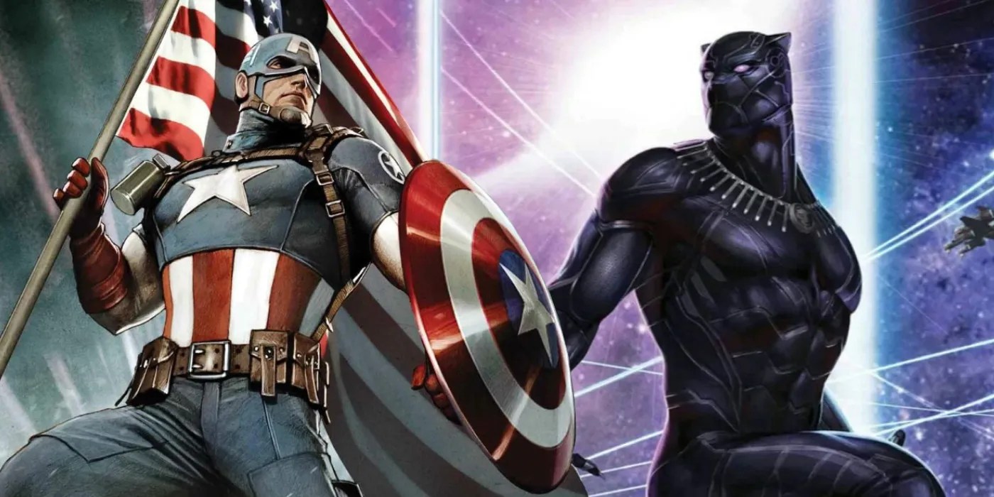 Black Panther vs Captain America Who Won More of Their Comic Battles