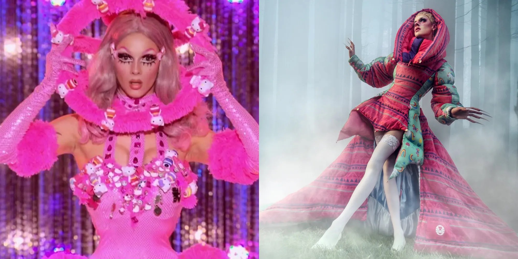 RuPaul's Drag Race Best Ball Challenge Outfits