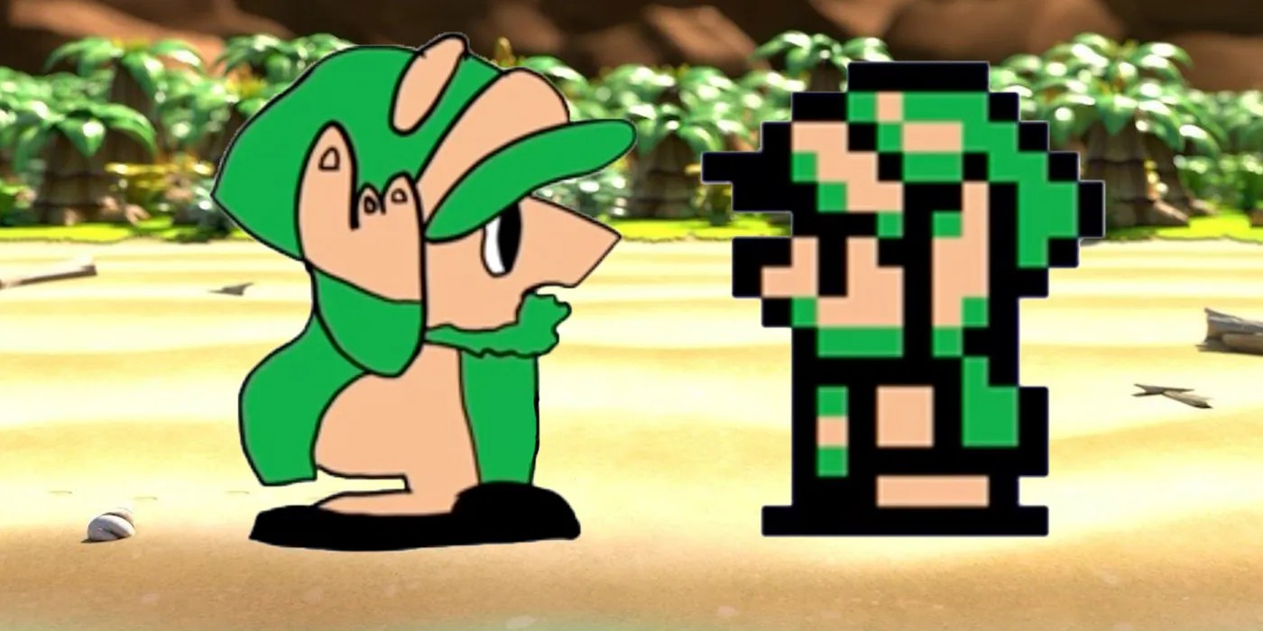 Link's Awakening Sprite Reimagined In 3D Is Hilariously Awful