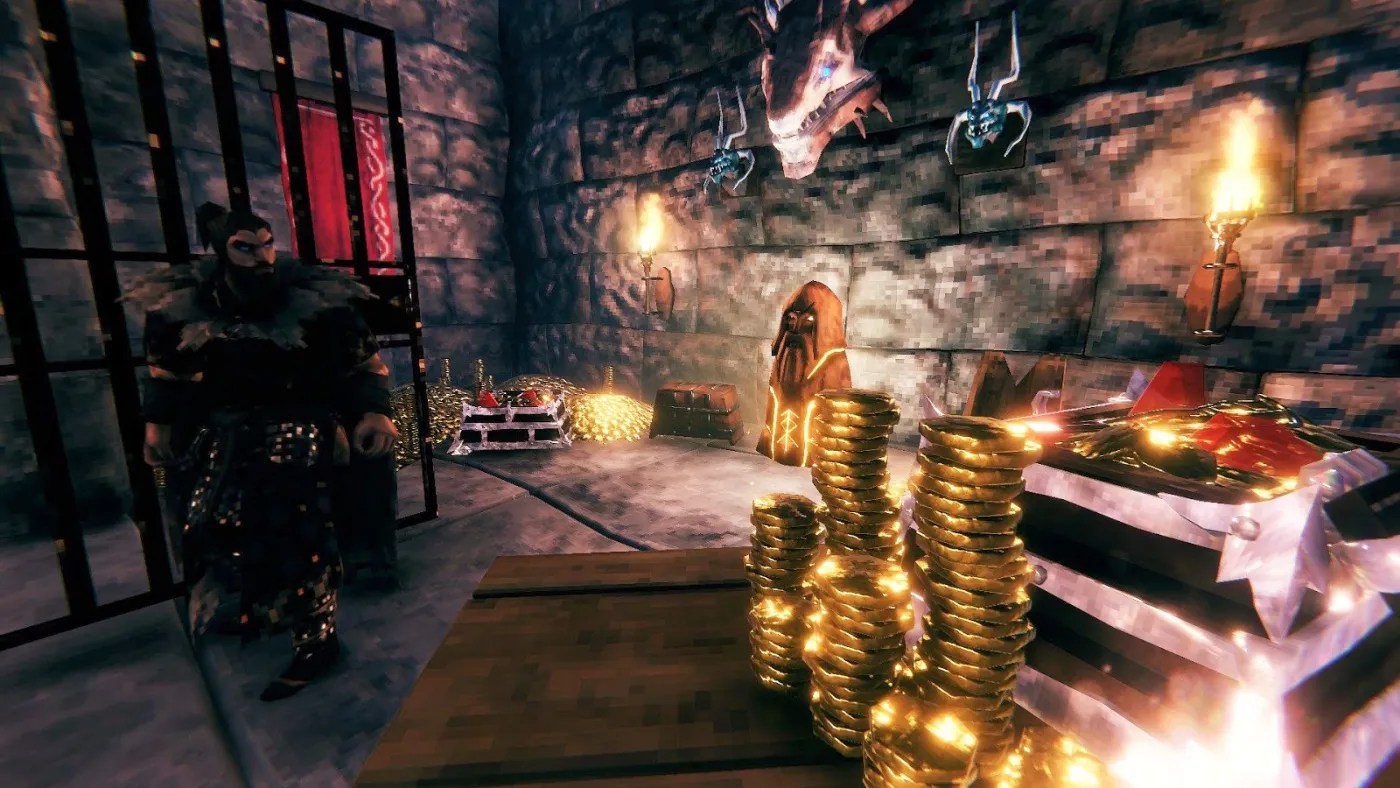 Valheim Update's Treasure Chests, Coin Piles Let You Hoard Like a Dragon