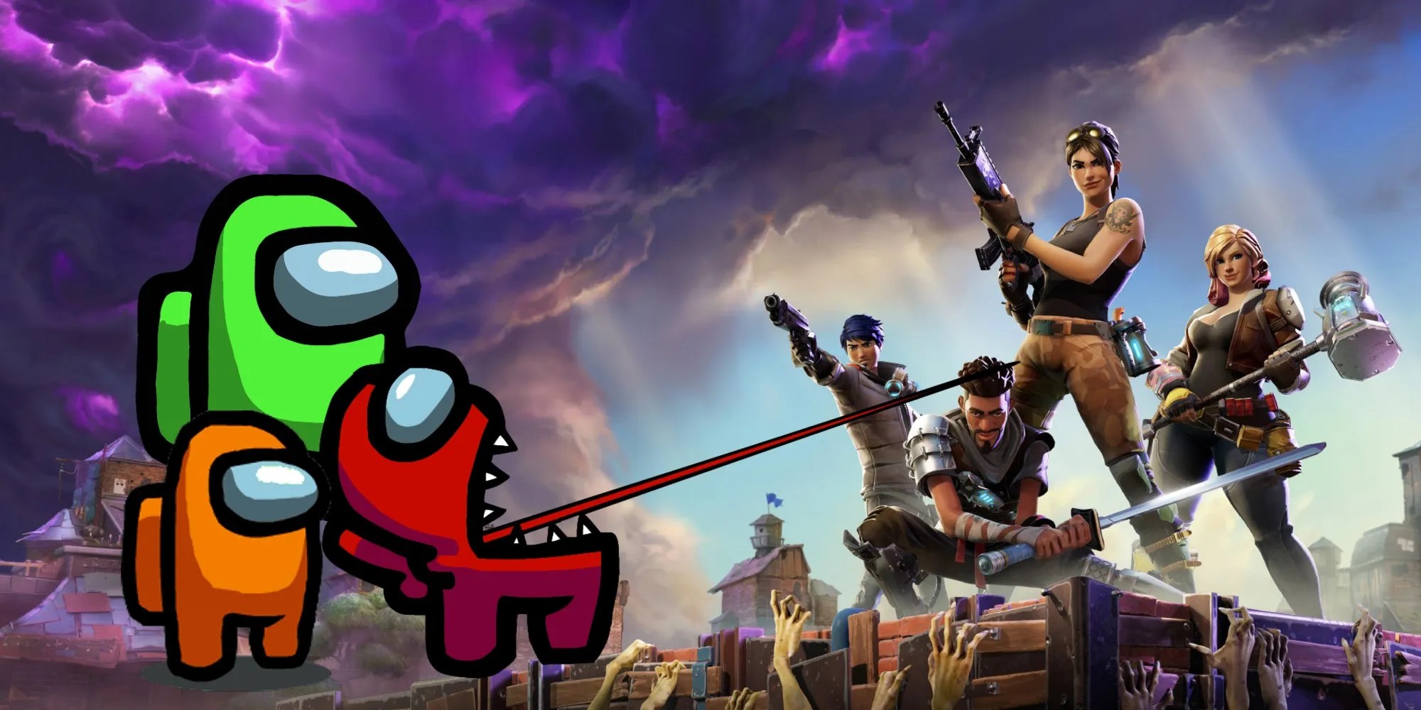 Fortnite & Among Us Crossover Finally Happening After Impostors Drama