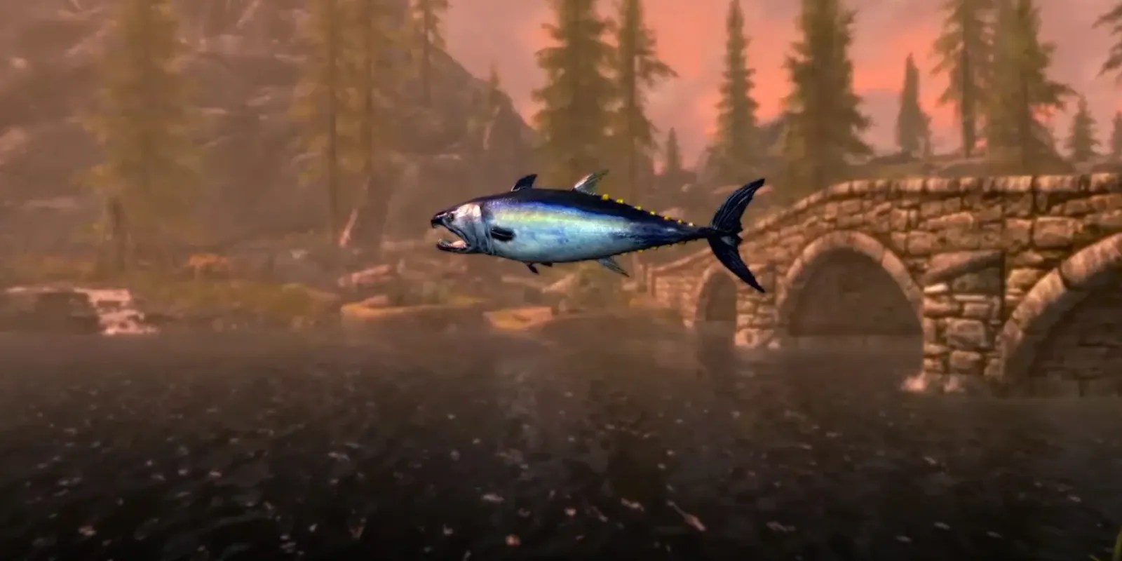 How Skyrim's New Fishing Mechanics Work In Anniversary Edition