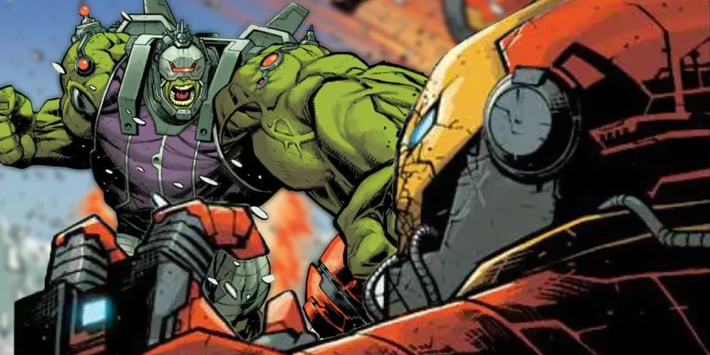 Hulk Fights Iron Man's Hulkbuster In Epic New Fight