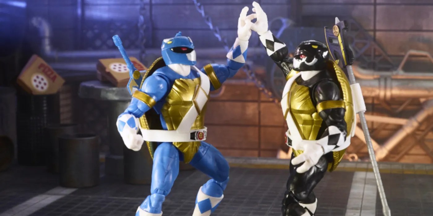 Teenage Mutant Ninja Turtles Power Rangers In