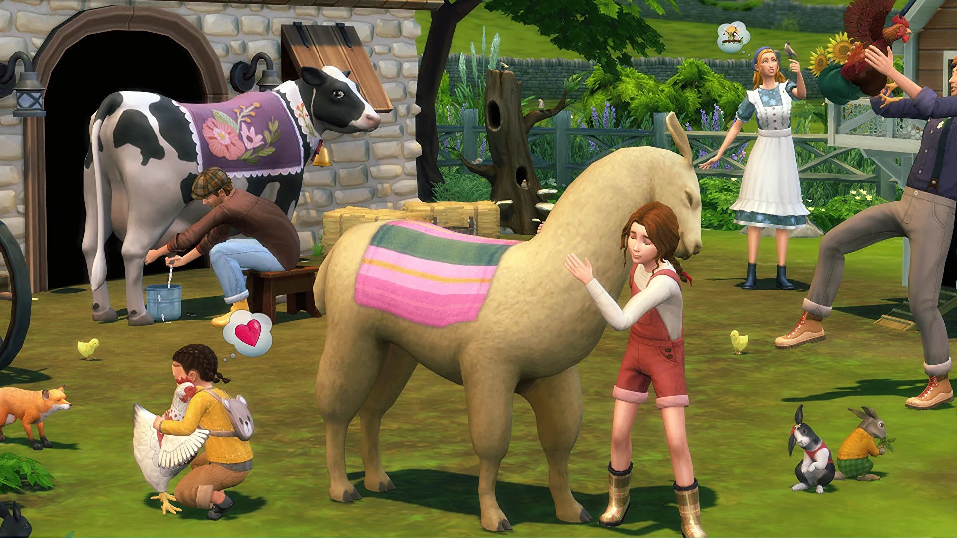 The Sims 4 Cottage Living Every Animal Treat (& What They Do)