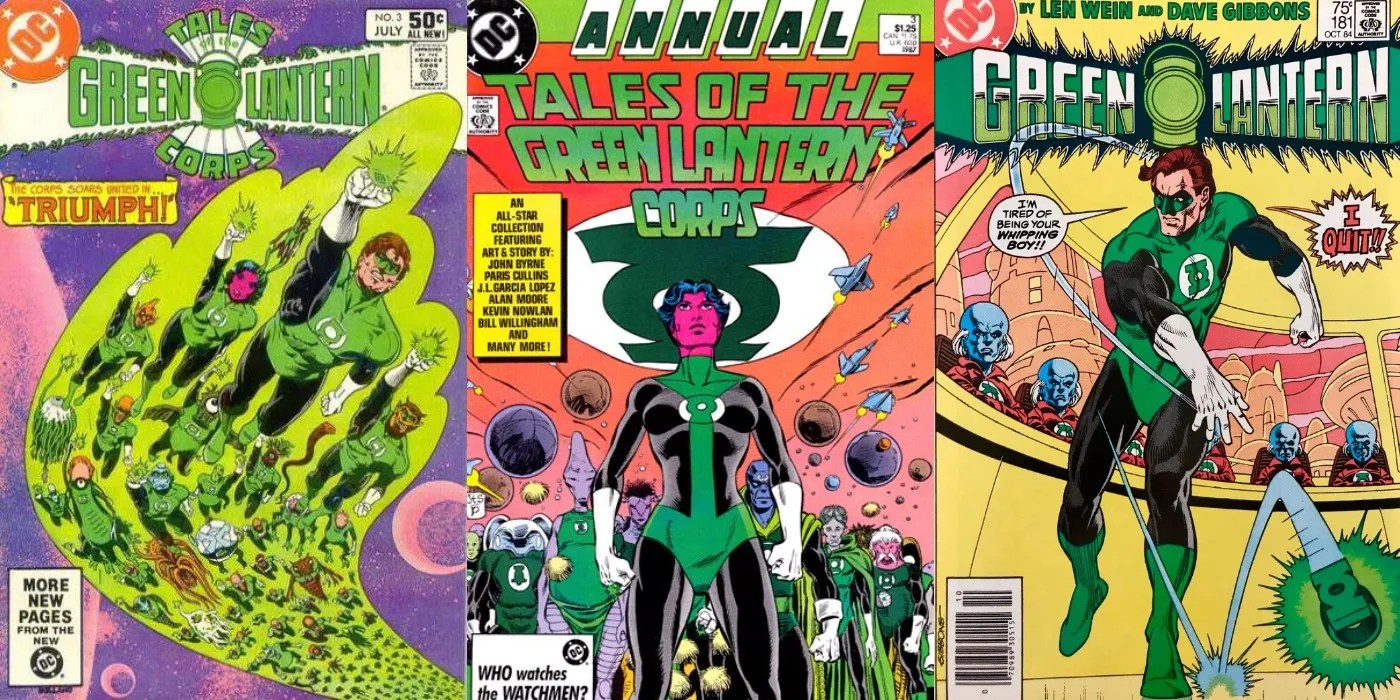 Green Lantern 10 Best Comic Issues of the 1980s