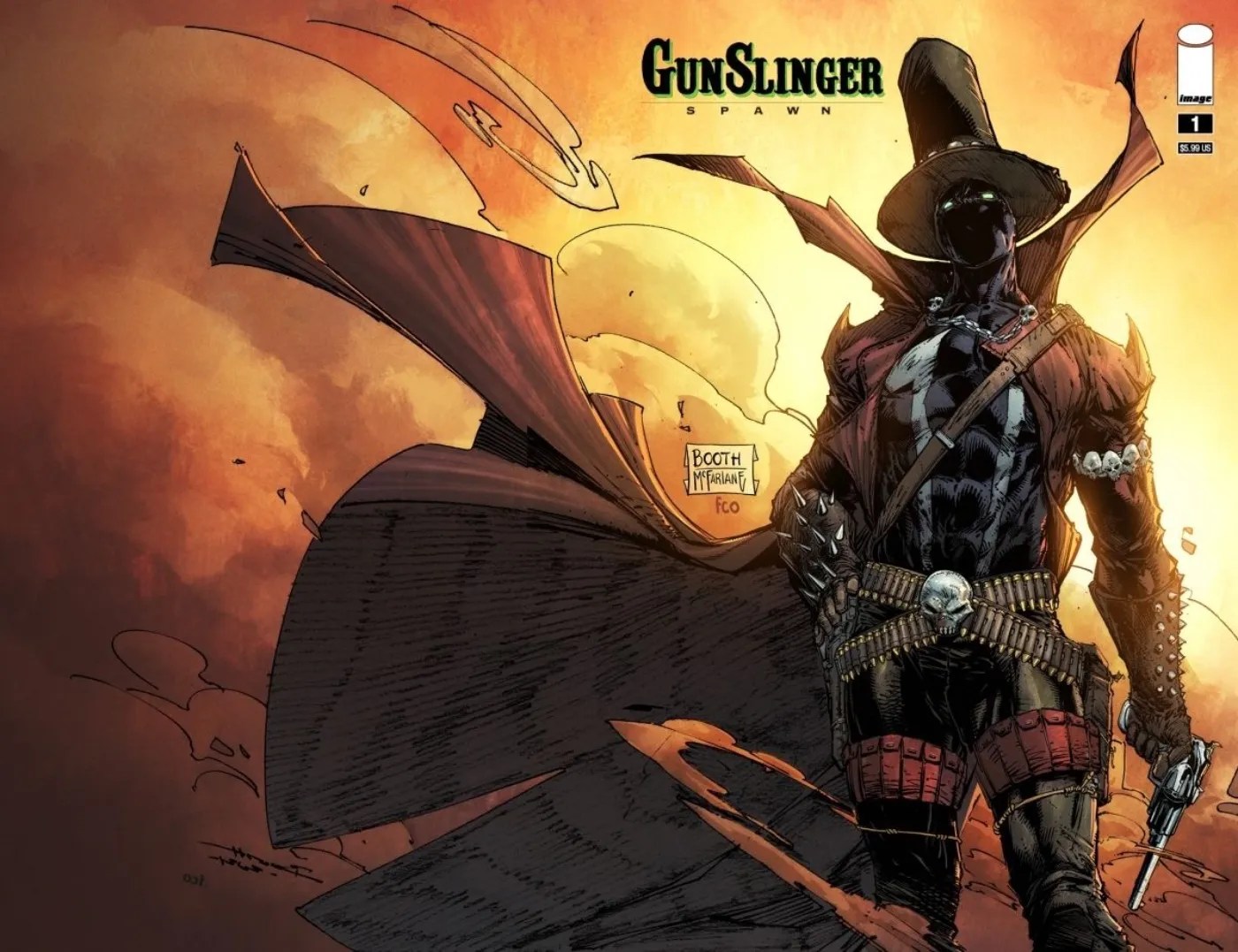 Gunslinger Spawn Set to Be Image Comics' Biggest Debut in 30 Years