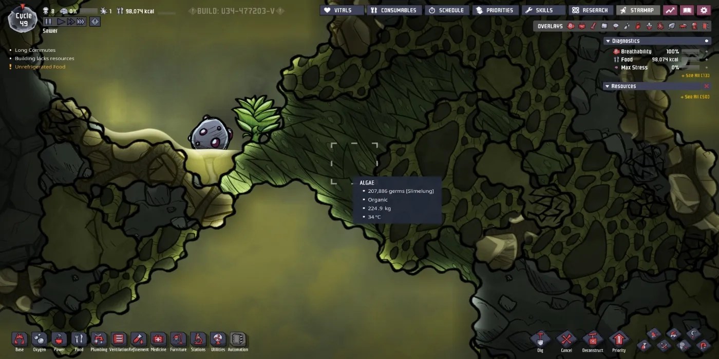 Oxygen Not Included How to Find (& Make) More Algae