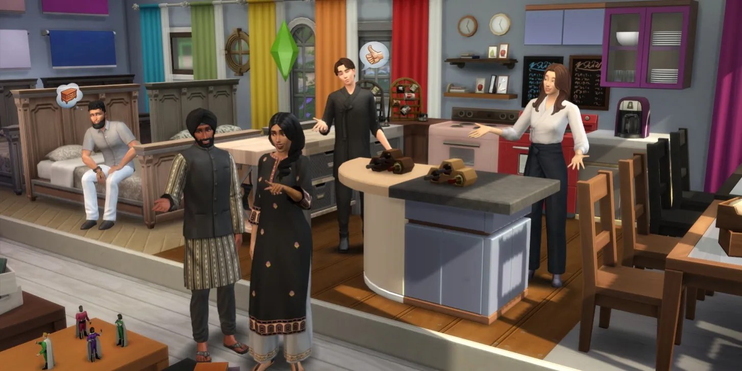 Sims 4 Update Adds Free CreateASim Items & Way More Color Options