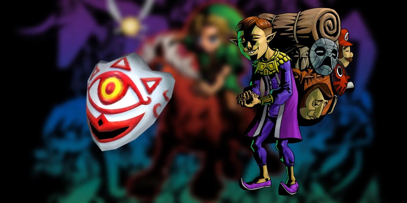 Zelda Every Mask In Both Ocarina of Time & Majora's Mask Compared
