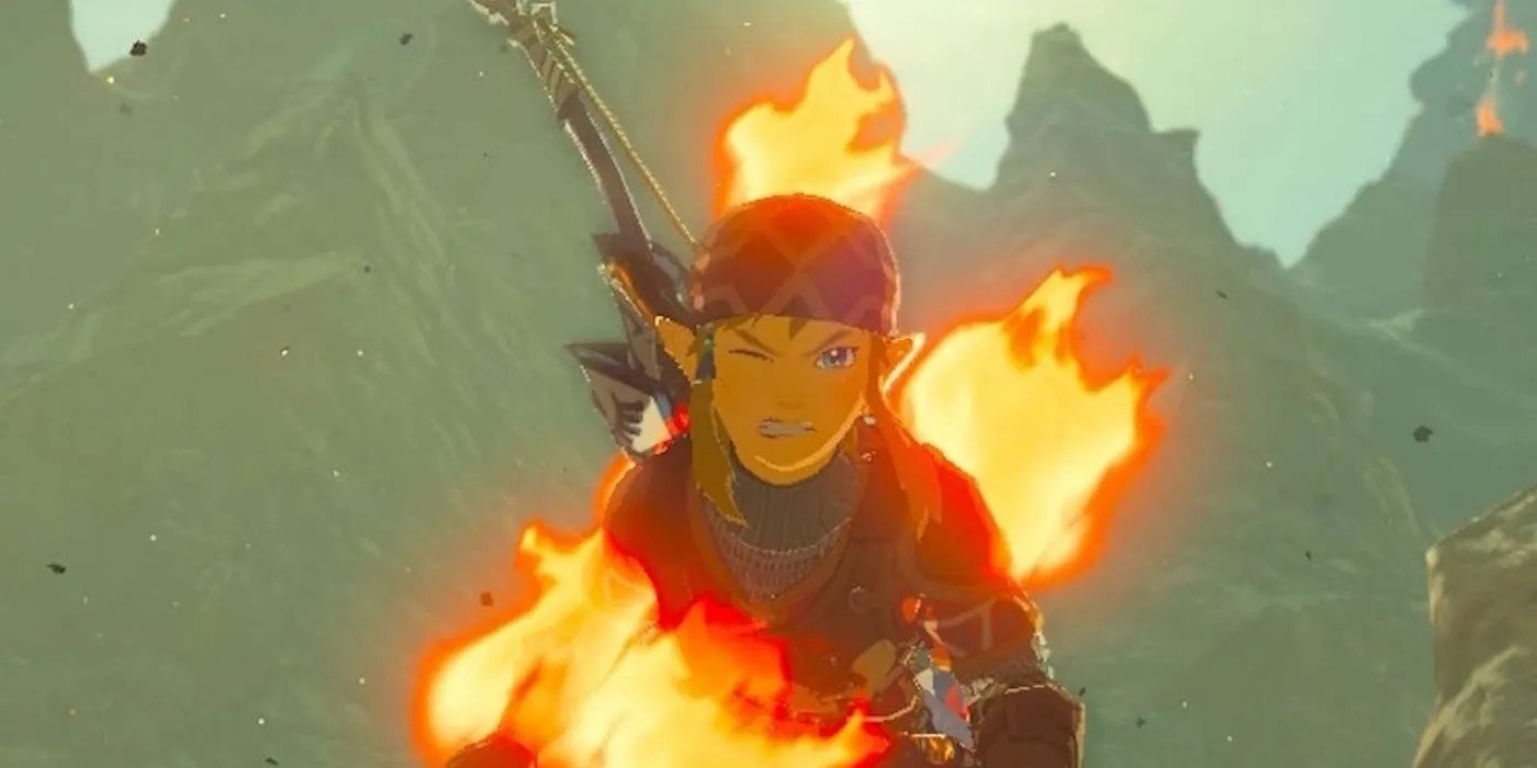 Breath Of The Wild Glitch Causes Player To Burn In Water