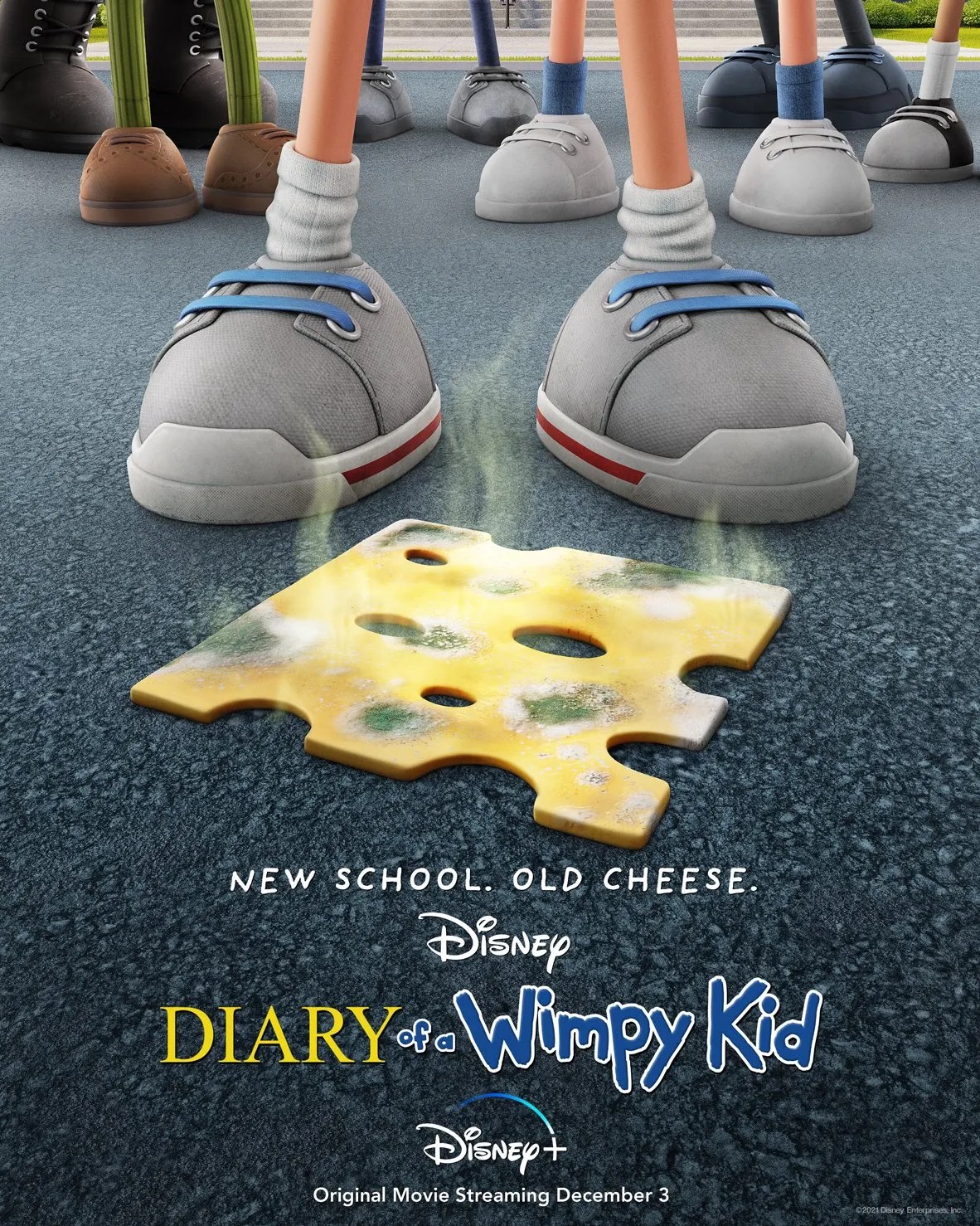 Diary of a Wimpy Kid Animated Movie Poster Brings Back Cheese Touch Joke