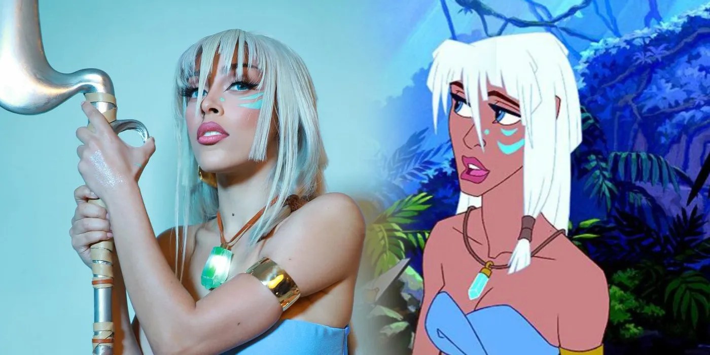 Doja Cat’s Atlantis The Lost Empire Costume Is Stunningly Perfect