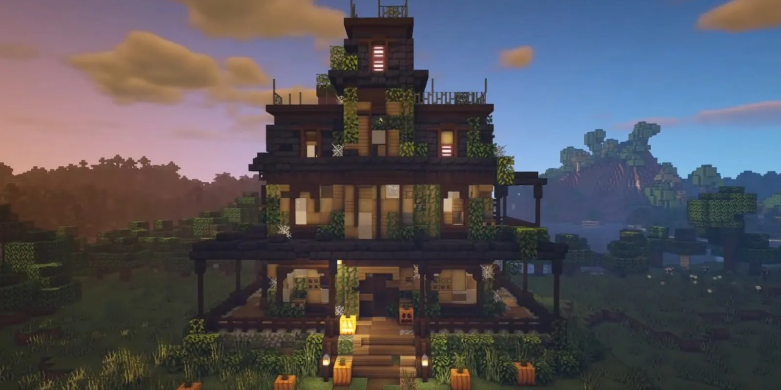 Minecraft Build Ideas For Haunted Houses