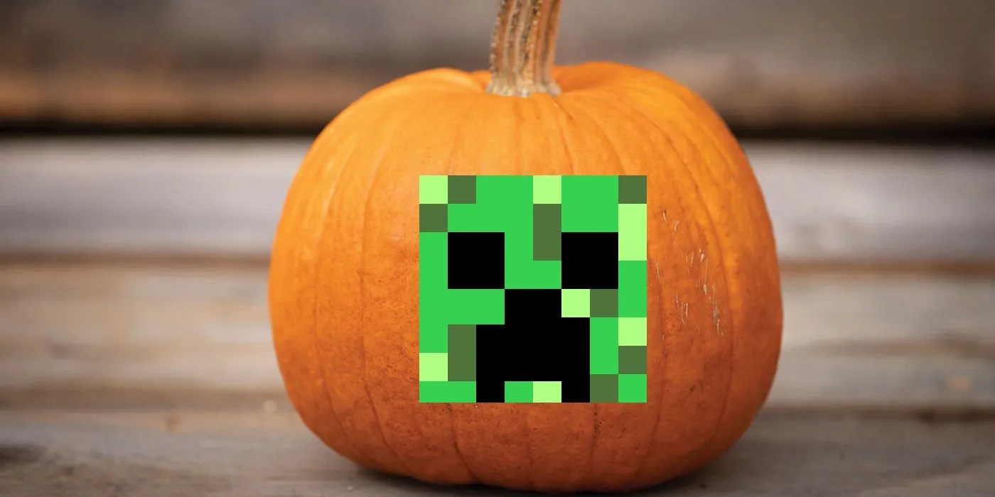 Minecraft Creeper Haunts Halloween In Real Life JackoLantern