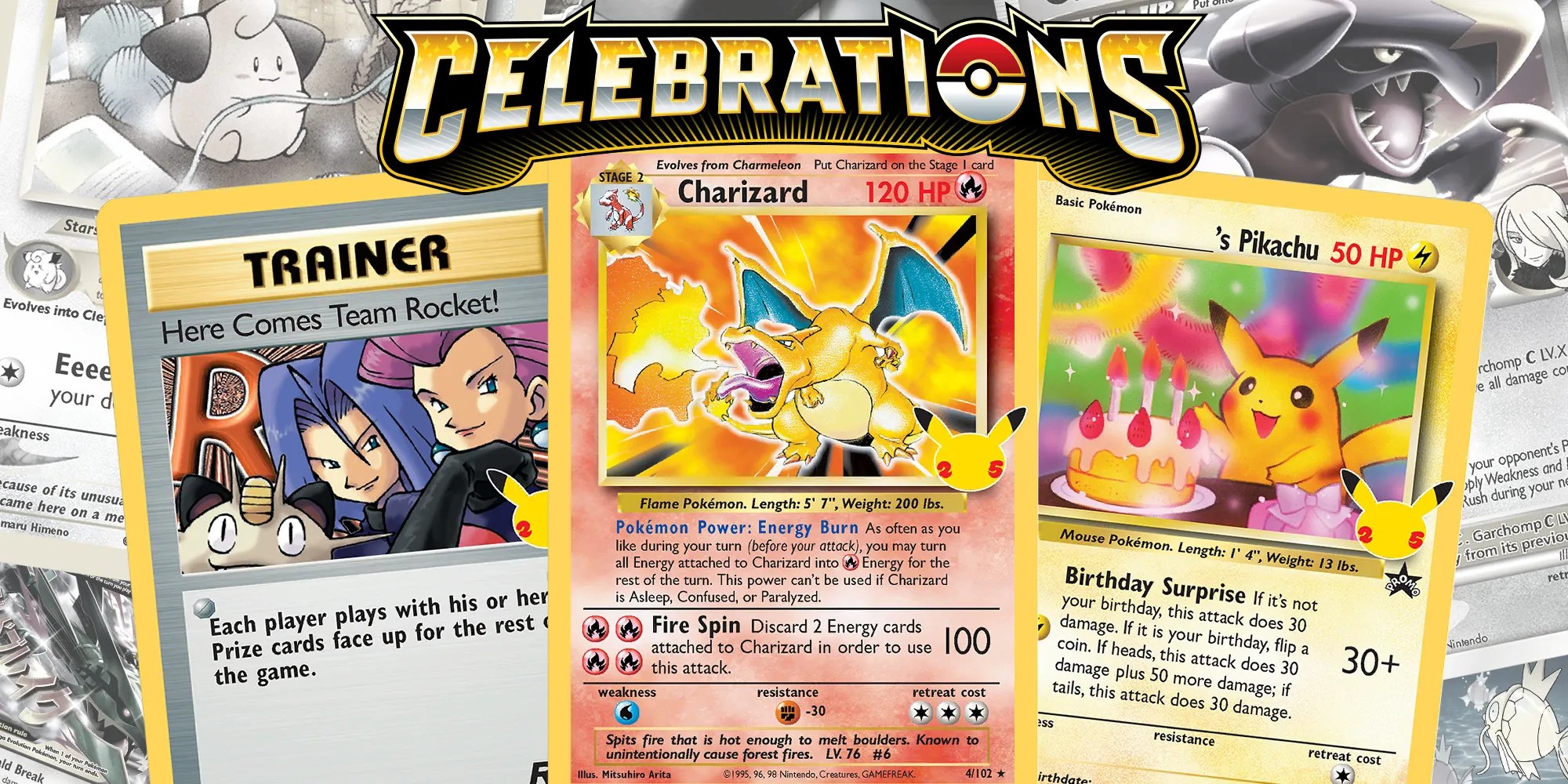 Pokémon TCG Celebrations' Best Classic Cards