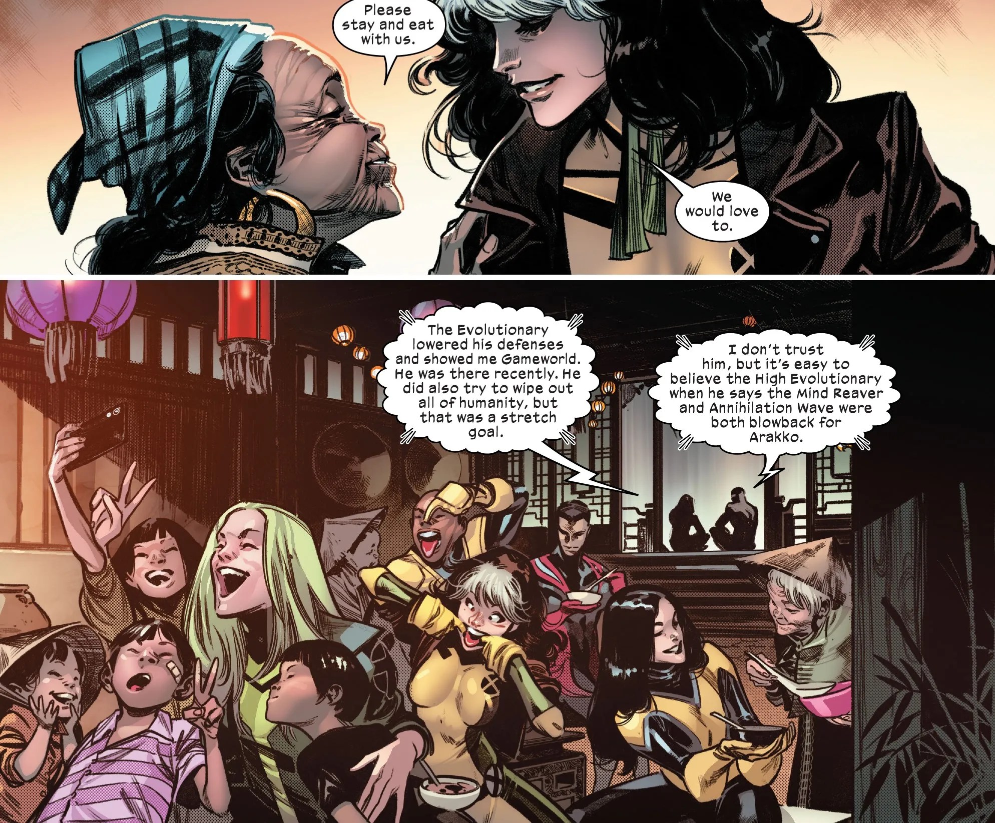 X-Men does something similar to the Avengers