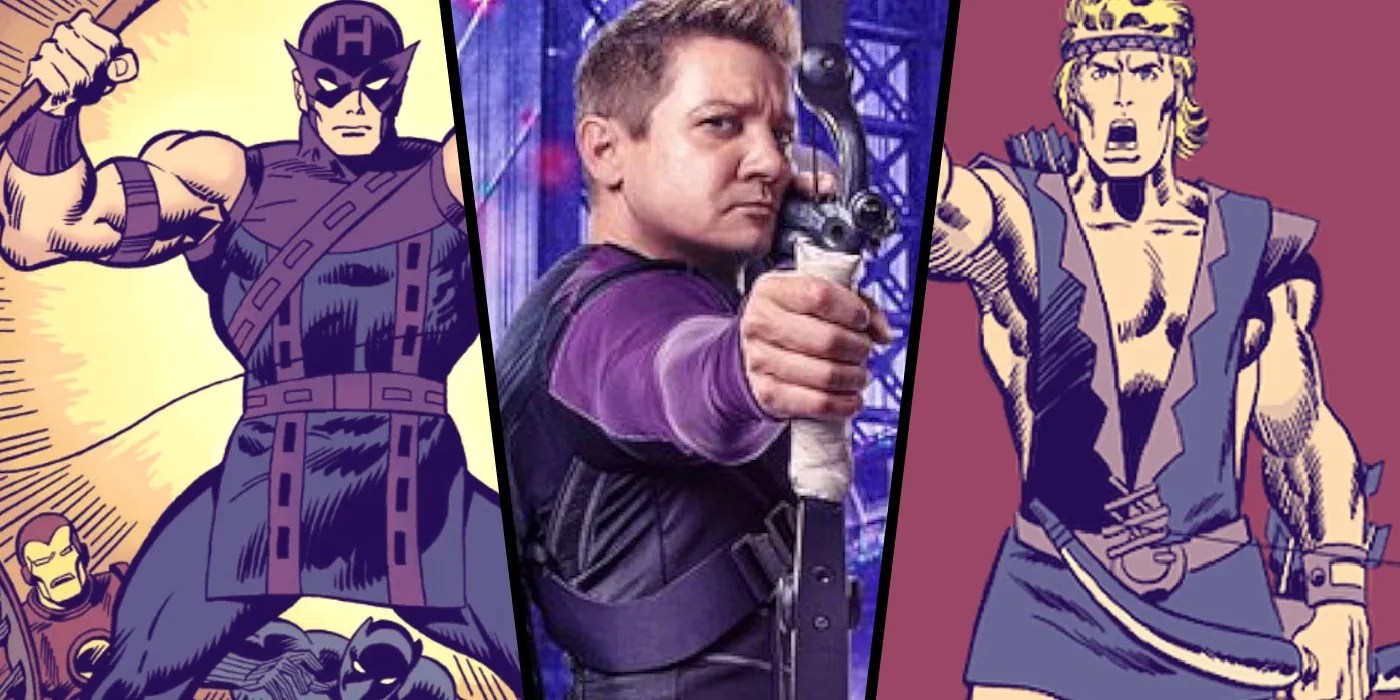 Hawkeye's Complete Costume History in Marvel Comics