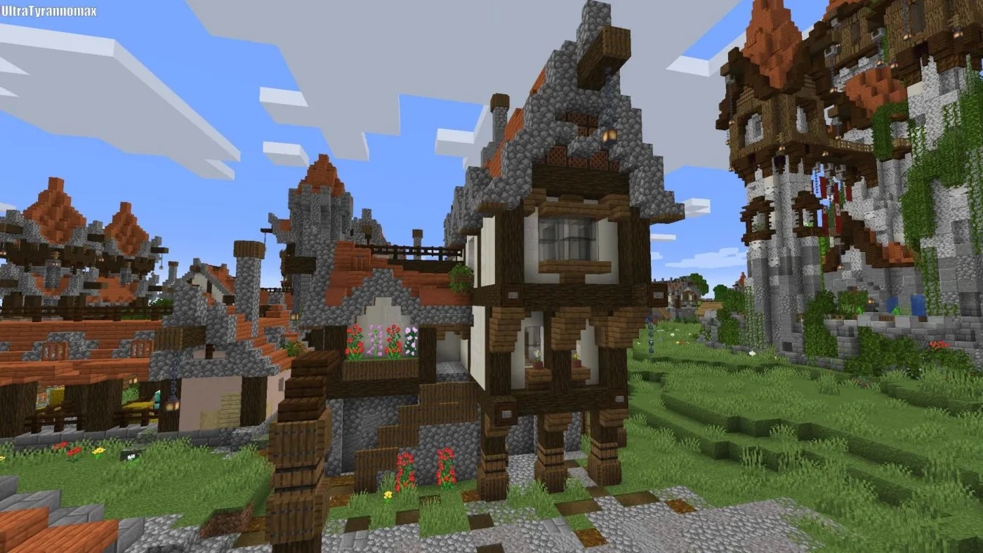 Minecraft Player Builds A Medieval House Inspired By New World