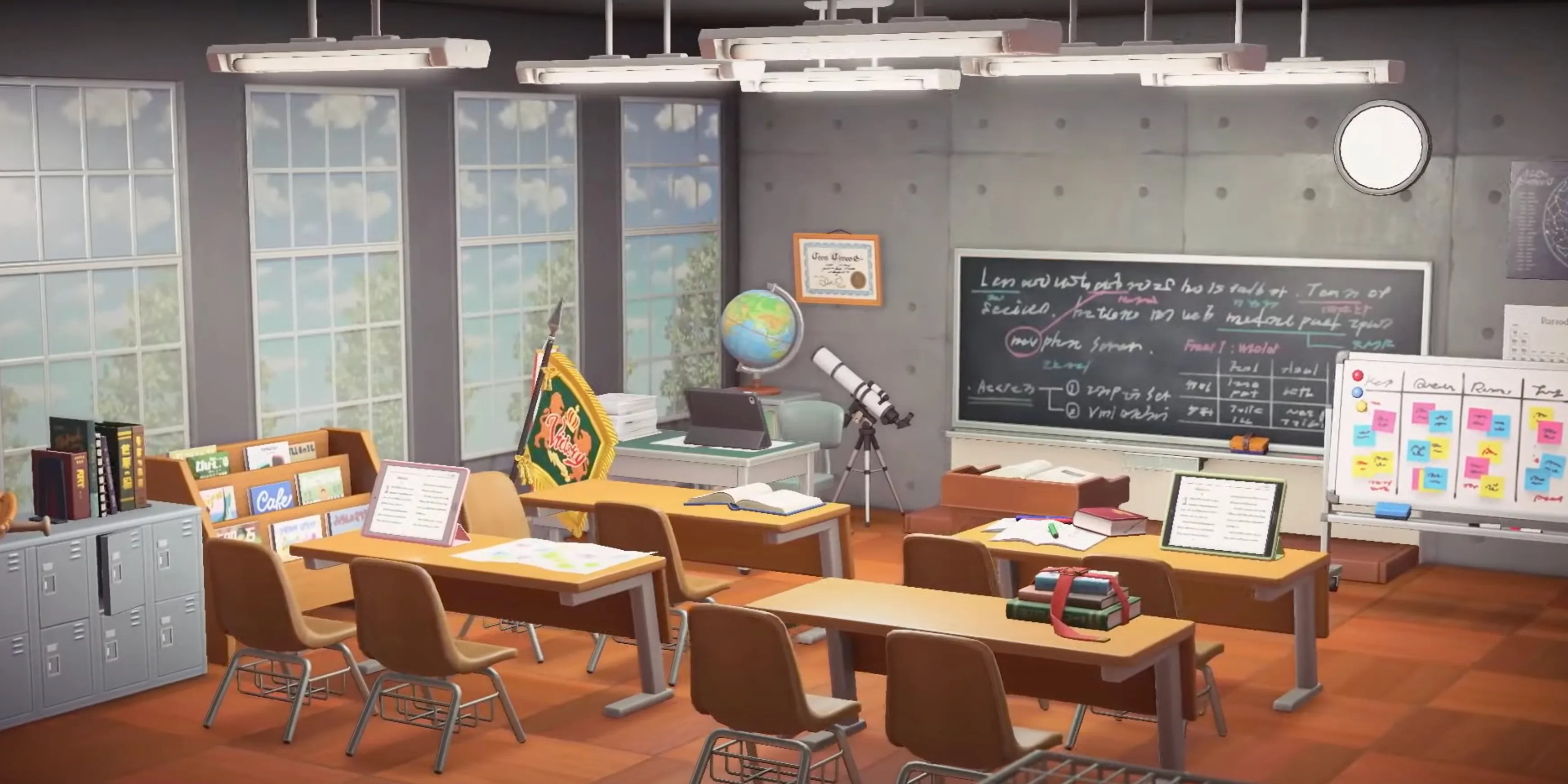 Animal Crossing Best School Design Ideas (Happy Home Paradise