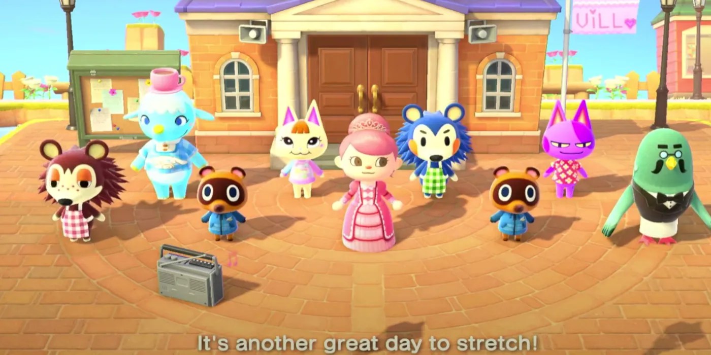 Animal Crossing Group Stretching Guide How to Join & Rewards