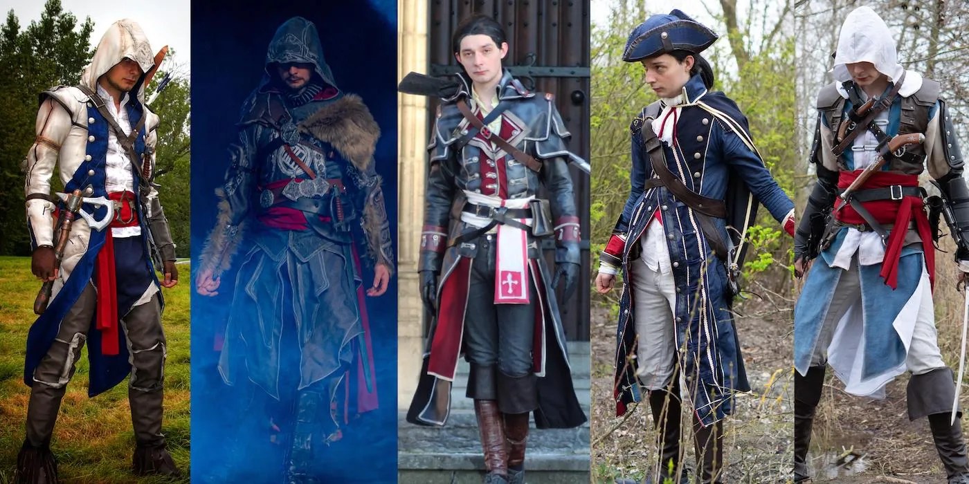 Assassin's Creed 2, 3 & Black Flag Robes Crafted By Cosplayer