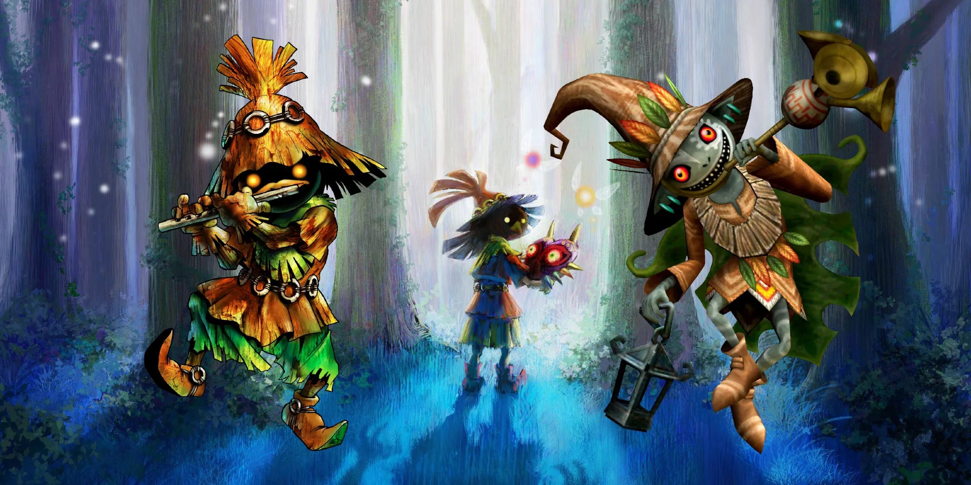 Every Zelda Game That Features Skull Kid (& How They're Different)