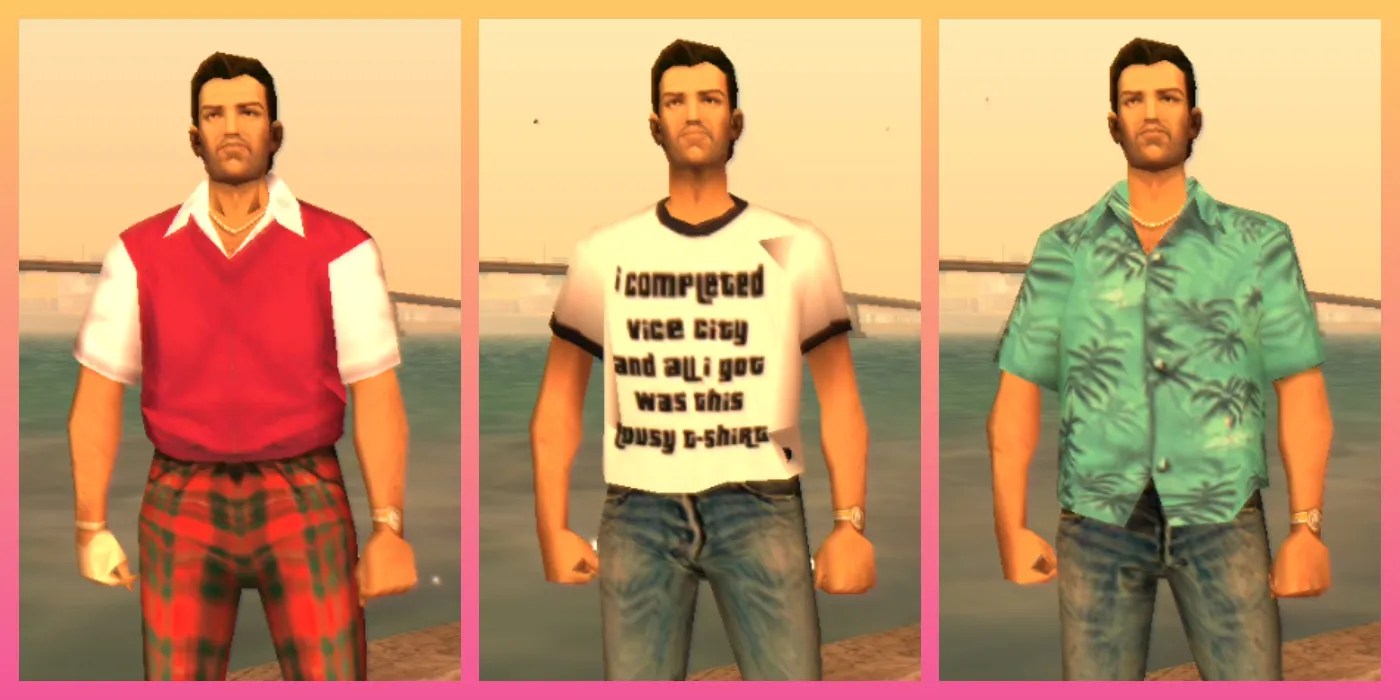 GTA Vice City How To Change Clothes (GTA Trilogy