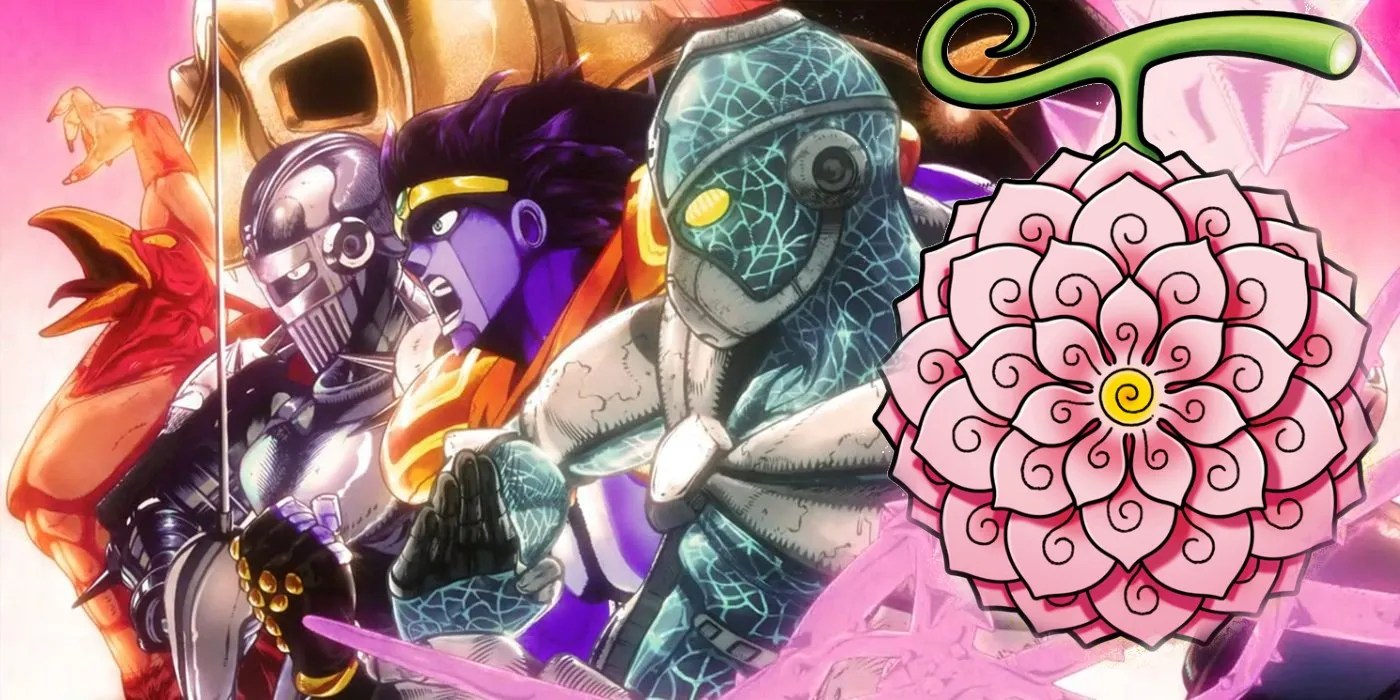 One Piece's Devil Fruits Jojo's Stands in Incredible New Fan Art