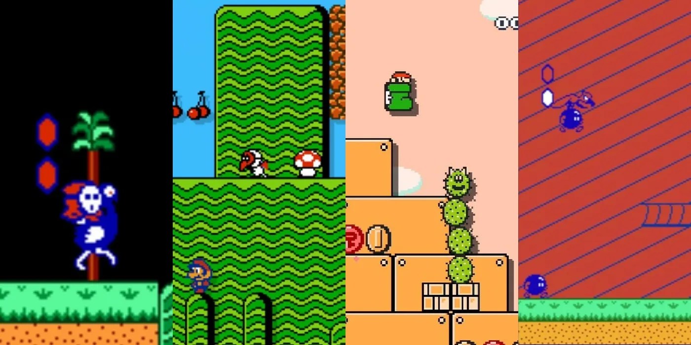 All Iconic Mario Characters Doki Doki Panic Introduced